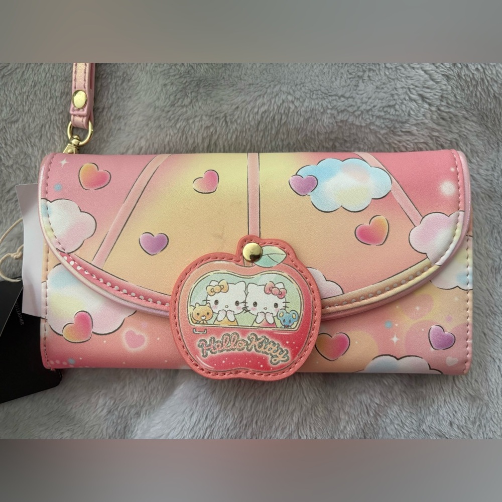 Loungefly Sanrio Hello Kitty Carnival Flap Wristlet Wallet